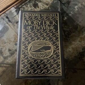 Moby Dick by Herman Melville Easton Press Leather Collector's Edition (SEALED)